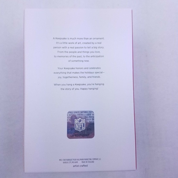 Hallmark Keepsake 2019 NFL Los Angeles Rams Todd Gurley Ornament - Picture 3 of 6